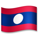 Cómo se ve el emoji Bandera: Laos en Lg.