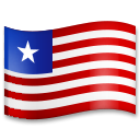 Cómo se ve el emoji Bandera: Liberia en Lg.