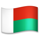 Cómo se ve el emoji Bandera: Madagascar en Lg.