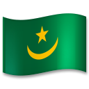 Cómo se ve el emoji Bandera: Mauritania en Lg.