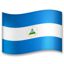 Cómo se ve el emoji Bandera: Nicaragua en Lg.