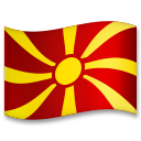 Cómo se ve el emoji Bandera: Macedonia del Norte en Lg.