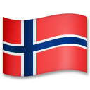 Cómo se ve el emoji Bandera: Noruega en Lg.