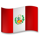 Cómo se ve el emoji Bandera: Perú en Lg.