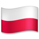 Cómo se ve el emoji Bandera: Polonia en Lg.