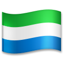 Cómo se ve el emoji Bandera: Sierra Leona en Lg.