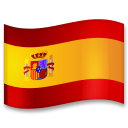 Cómo se ve el emoji Bandera: España en Lg.