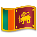 Cómo se ve el emoji Bandera: Sri Lanka en Lg.