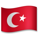 Cómo se ve el emoji Bandera: Turquía en Lg.