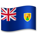 Cómo se ve el emoji Bandera: Islas Turcas y Caicos en Lg.