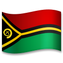 Cómo se ve el emoji Bandera: Vanuatu en Lg.