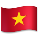 Cómo se ve el emoji Bandera: Vietnam en Lg.