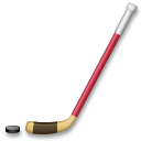 Cómo se ve el emoji Hockey sobre hielo en Lg.