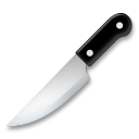 Cómo se ve el emoji Cuchillo de cocina en Lg.