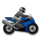 Cómo se ve el emoji Moto en Lg.