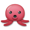 Cómo se ve el emoji Pulpo en Lg.