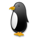 Cómo se ve el emoji Pingüino en Lg.