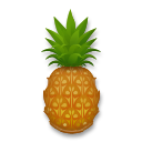 Cómo se ve el emoji Piña en Lg.