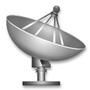 Cómo se ve el emoji Antena de satélite en Lg.