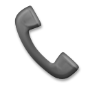 Cómo se ve el emoji Auricular de teléfono en Lg.