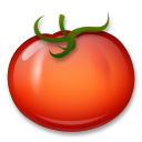 Cómo se ve el emoji Tomate en Lg.