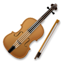 Cómo se ve el emoji Violín en Lg.