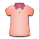 Cómo se ve el emoji Ropa de mujer en Lg.