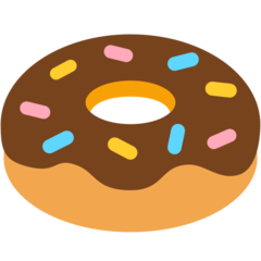 Hvordan Donut emoji ser ud på Mozilla.