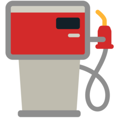 Hvordan Tankstation emoji ser ud på Mozilla.