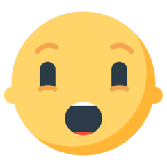 Hvordan Tavst ansigt emoji ser ud på Mozilla.