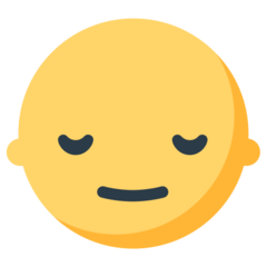 Cómo se ve el emoji Cara desanimada en Mozilla.