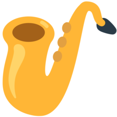 Hvordan Saxofon emoji ser ud på Mozilla.