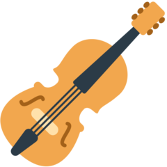 Cómo se ve el emoji Violín en Mozilla.