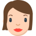 Cómo se ve el emoji Mujer en Mozilla.