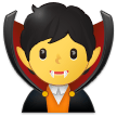 🧛 Vampire, Emoji by Samsung