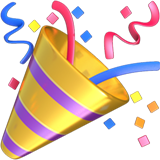 🎉 Party Popper, Emoji by Apple