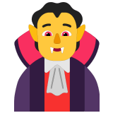 🧛 Vampire, Emoji by Microsoft