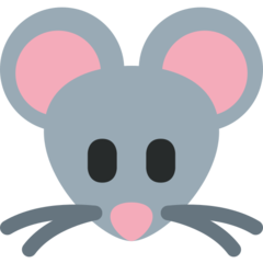 Emoji Wajah Tikus Twitter