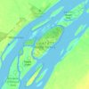 Moose Factory topographic map, elevation, terrain