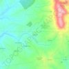 Carrascal topographic map, elevation, terrain