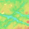 Memesagamesing Lake Dam topographic map, elevation, terrain