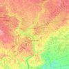 Cambridge topographic map, elevation, terrain