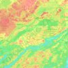 Sudbury topographic map, elevation, terrain