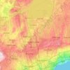 York Region topographic map, elevation, terrain