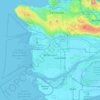 Richmond topographic map, elevation, terrain