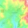 Cripple Creek topographic map, elevation, terrain