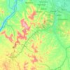 Mont Ngafula topographic map, elevation, terrain