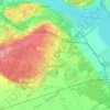 Saint-Lazare topographic map, elevation, terrain