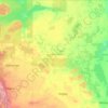 Saskatchewan topographic map, elevation, terrain