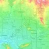 Phoenix topographic map, elevation, terrain